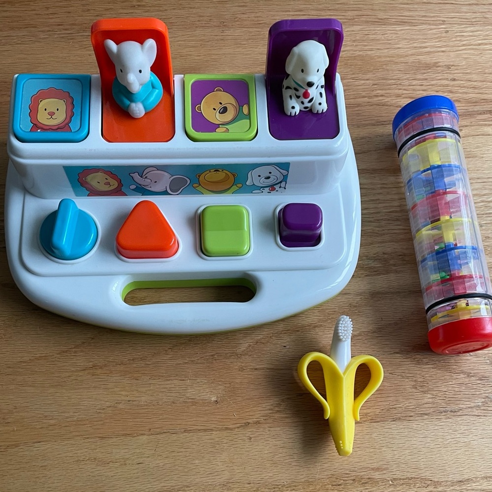GUC Battat Pop-Up Pals Toddler Learning Toy + More